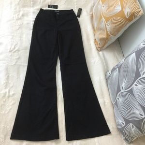 Bebe Flare Pants in Black Zaro